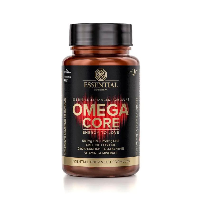 Ômega Core Essential Nutrition 60 cápsulas Unica