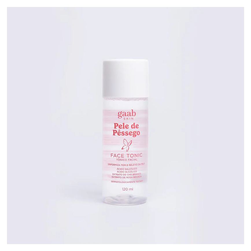 Tônico Facial Gaab Skin Pele De Pêssego 120 Ml – 01 Unidade