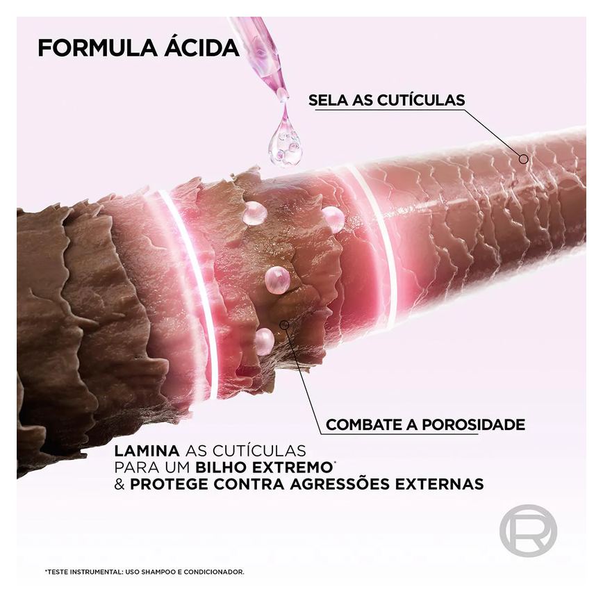 Spray Acidificante Elseve Glycolic Gloss Tratamento Antiporosidade com Ácido Glicólico 200ml