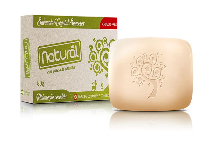 Kit 3x: Sabonete Camomila Natural 80g