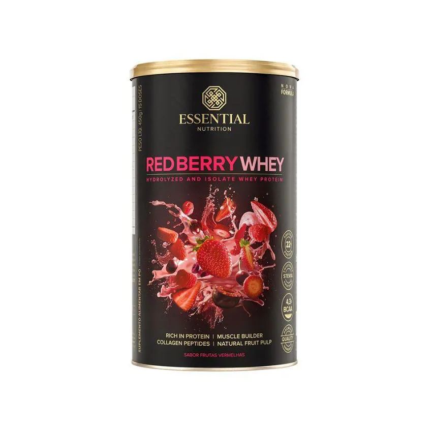 Whey Protein Essential Nutrition Red Berry 450g