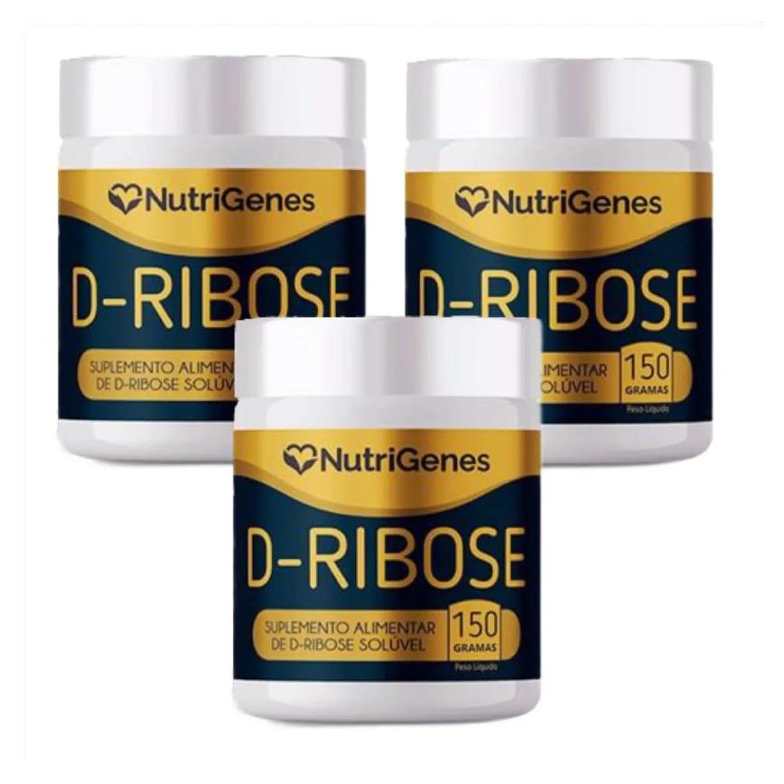 3x D Ribose - Pré Treino - Atp - Nutrigenes - 150gr