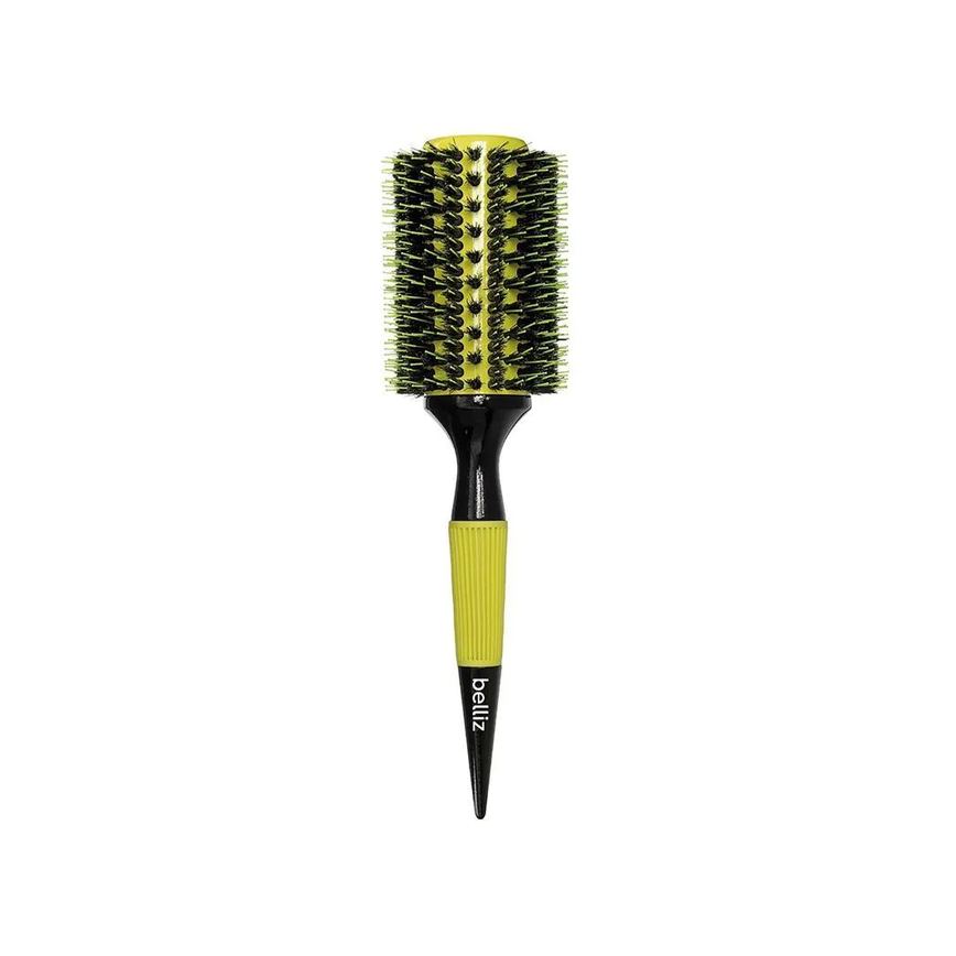 Escova de Madeira Premium Color Cerâmica 43MM Belliz - 483
