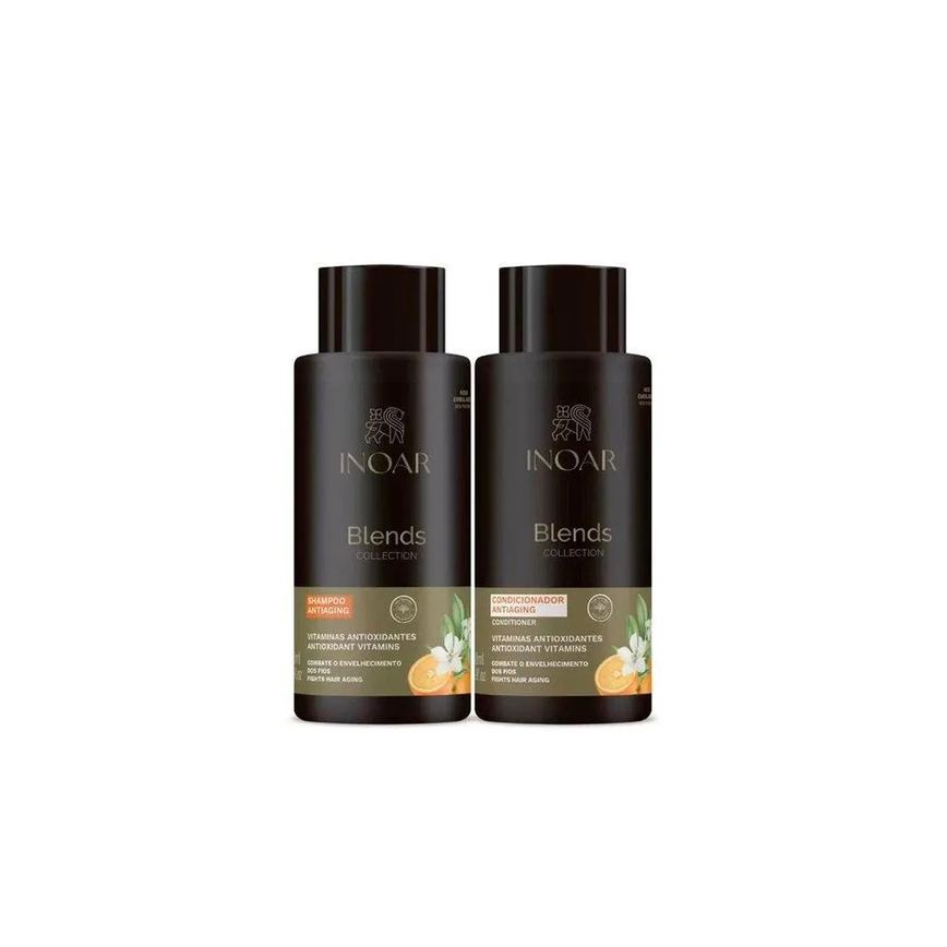 KIT INOAR BLENDS SHAMPOO 800ML+ CONDICIONADOR 800ML