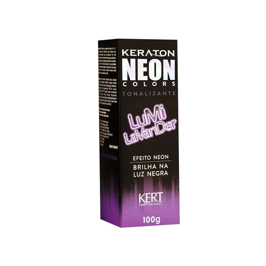 Tonalizante Keraton Hard Color Neon Lumi Lavander - 100G