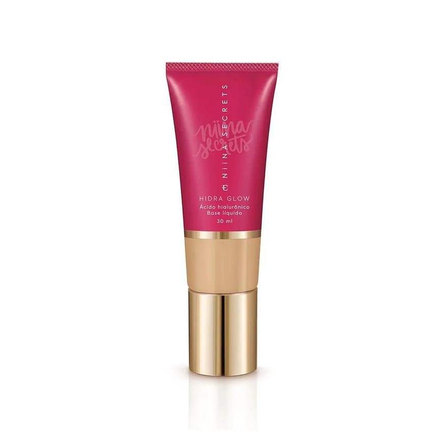 Base Líquida Niina Secrets Hidra Glow Cor 25 30ml