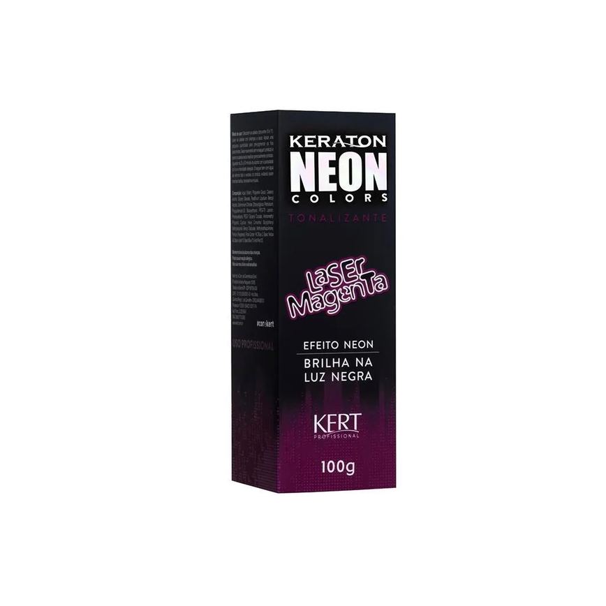TONALIZANTE KERATON HARD COLOR NEON LASER MAGENTA - 100G