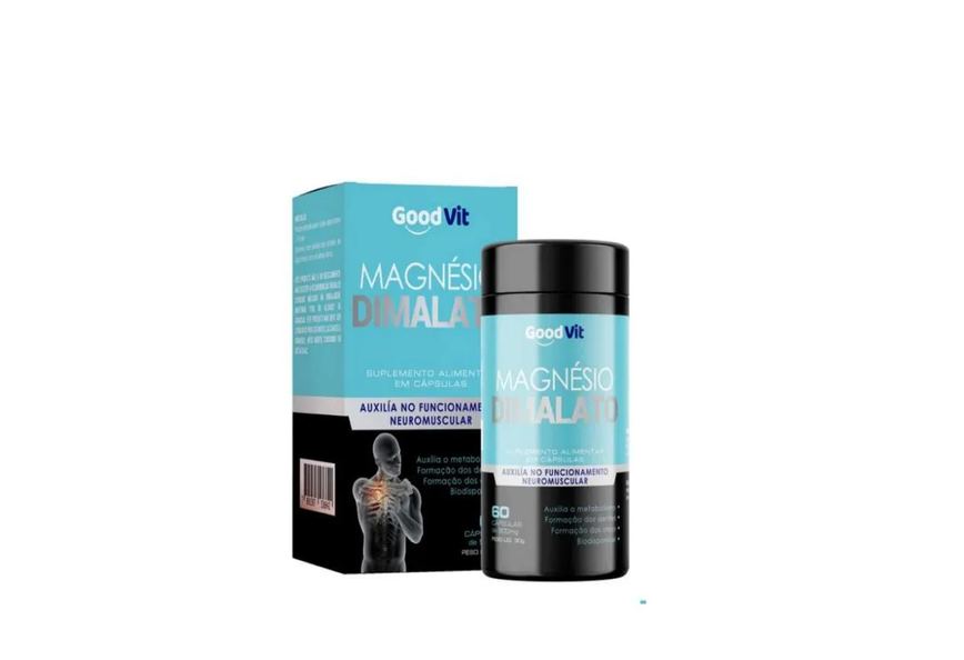 Magnésio Dimalato 500Mg C/60 cápsulas - Good Vit
