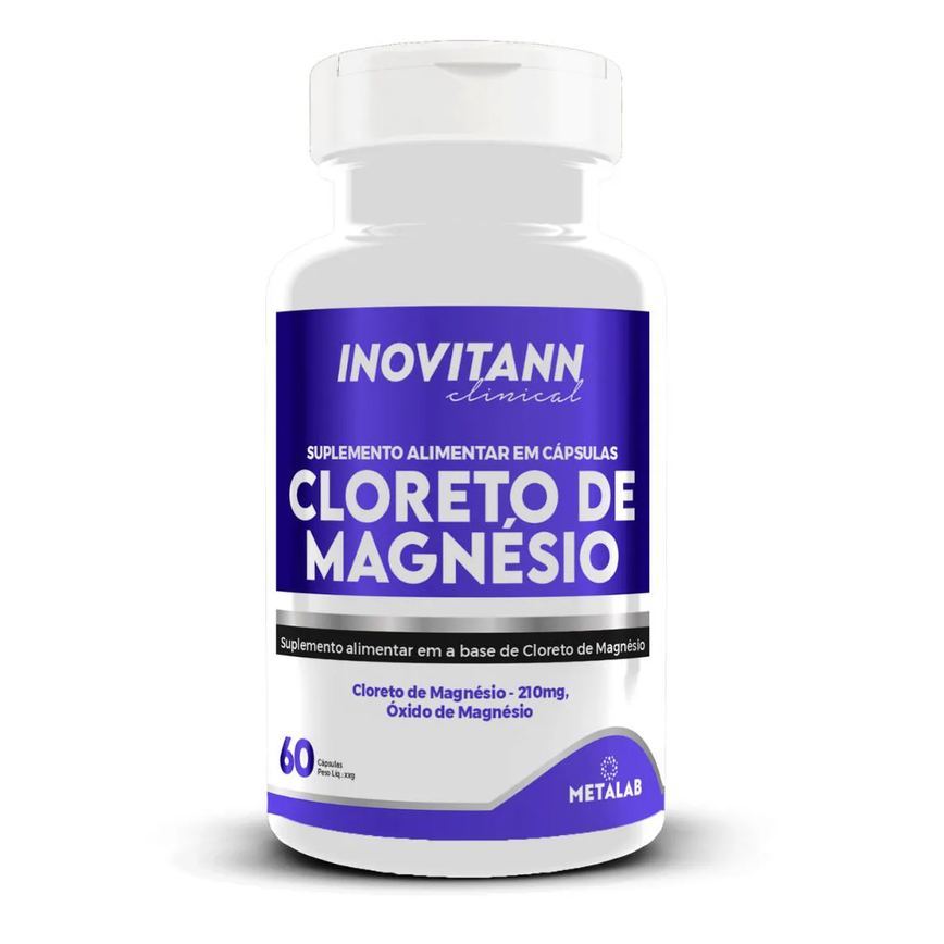 Inovitann Cloreto de Magnésio 60 Capsulas