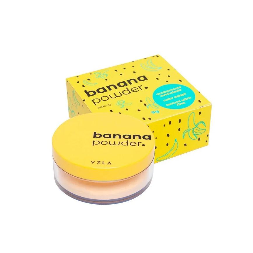 Pó Facial Vizzela Banana Powder