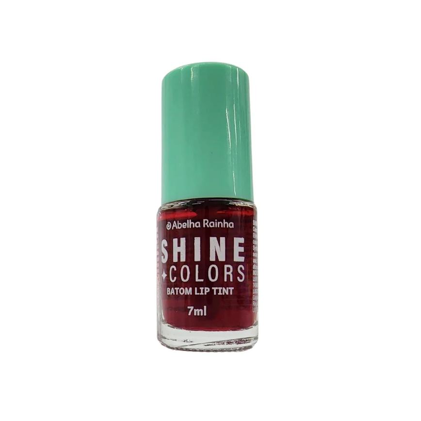 Batom Lip Tint Vermelho da Vez Shine Colors Abelha Rainha 7ml