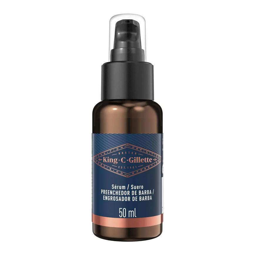 Sérum Preenchedor de Barba King C. Gillette 50ml