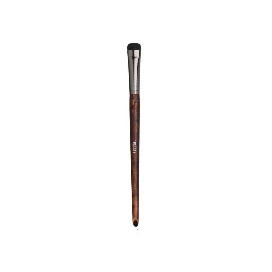 Pincel de Maquiagem Belliz Wood Sombra Curto 1788