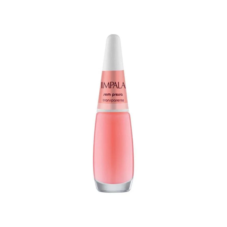 Esmalte Impala Coleção a Cor da Sua Moda Transparente sem Pressa 7,5ml