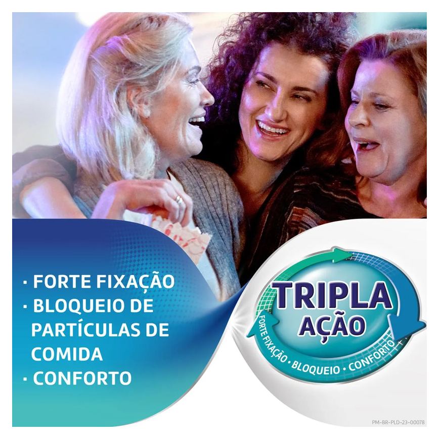 Creme Fixador de Dentadura Ultra Corega Tripla Ação Sem Sabor com 20g