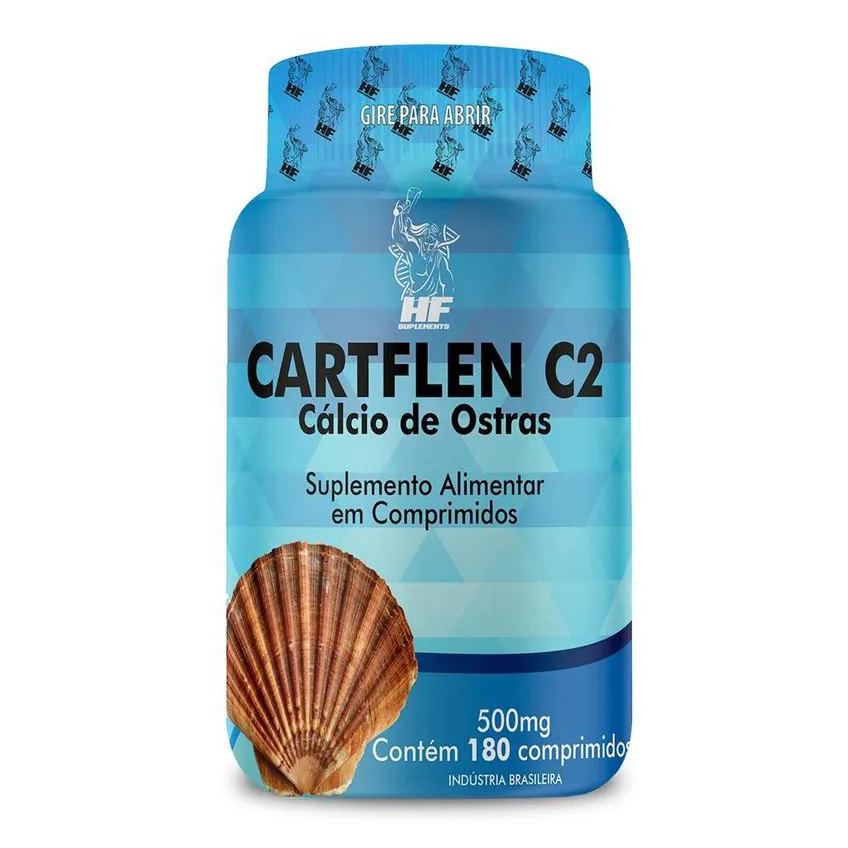 CARTFLEN C2 CALCIO DE OSTRAS 500MG 180 CPS HF SUPLEMENTS