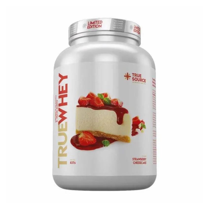 Whey Strawberry Cheesecake True Source 837g