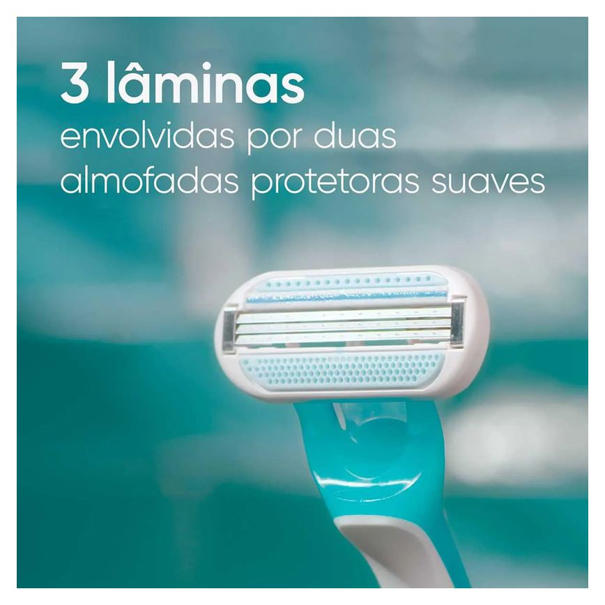 Aparelho de Depilar Gillette Venus Tropical Feminino com 3 unidades