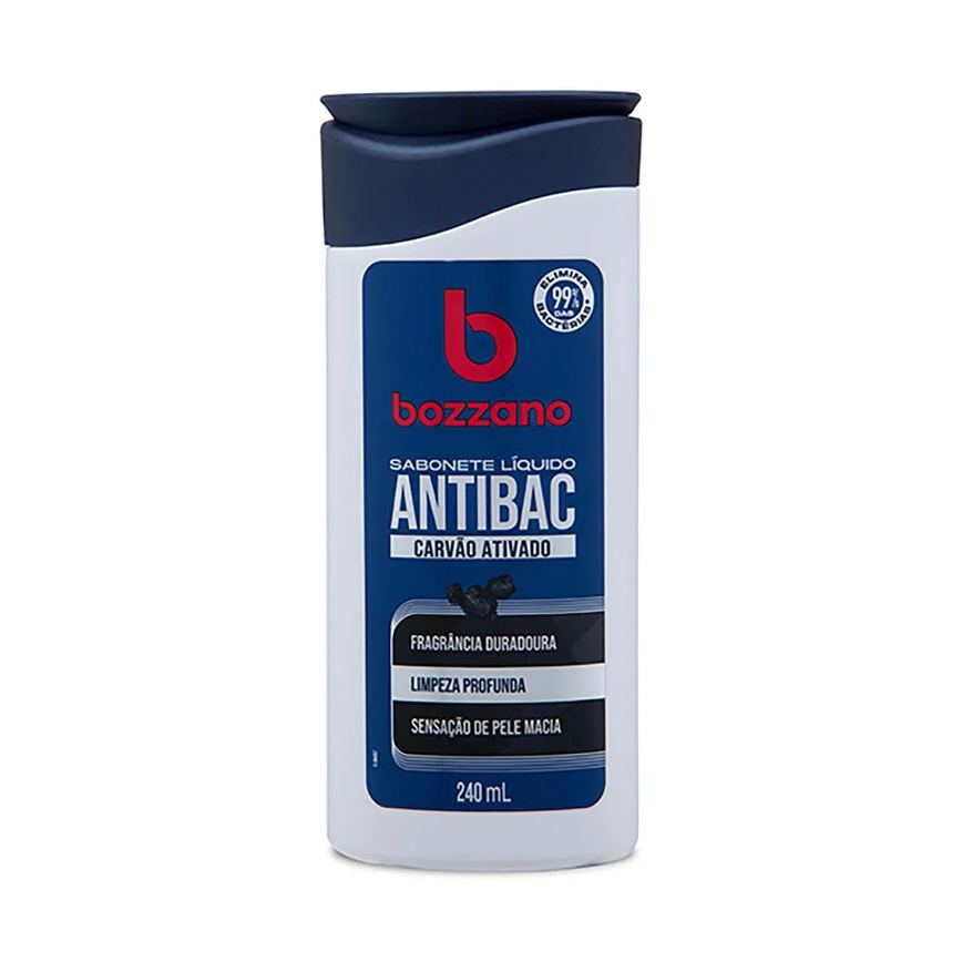 Sabonete Líquido Bozzano Antibac Carvão Ativado 240ml