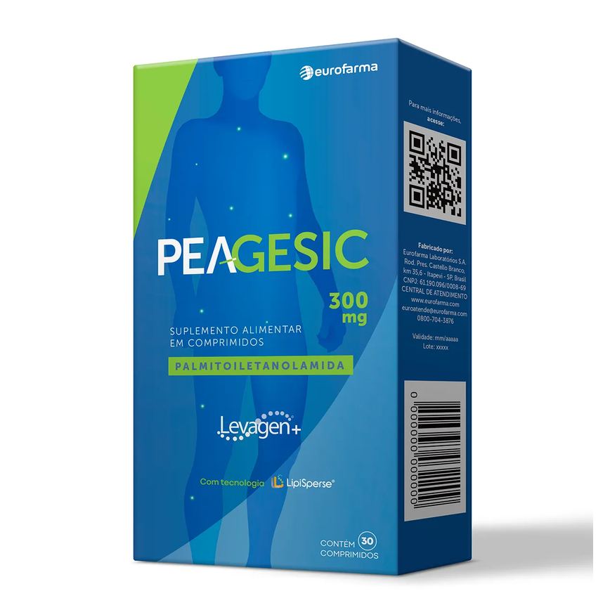 Peagesic Palmitoiletanolamida 300mg 30 comprimidos