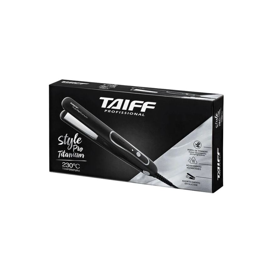 Taiff Style Pro Titanium Bivolt - Prancha de Cabelo