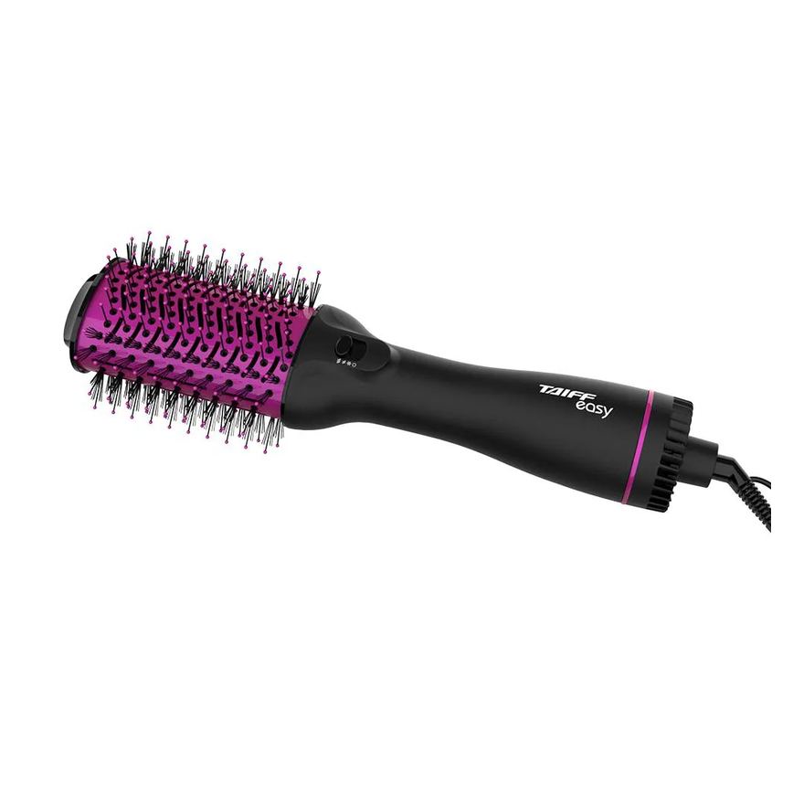 Taiff Easy Escova Oval Secadora 1200w Esmv12 Rosa - 127v