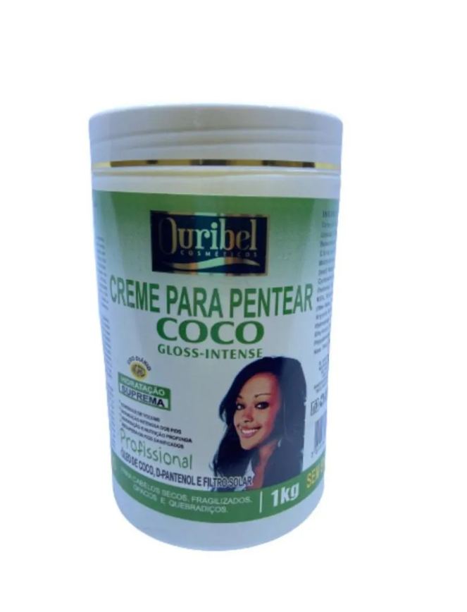 Ouribel Creme P/ Pentear 1kg Coco Gloss Intense