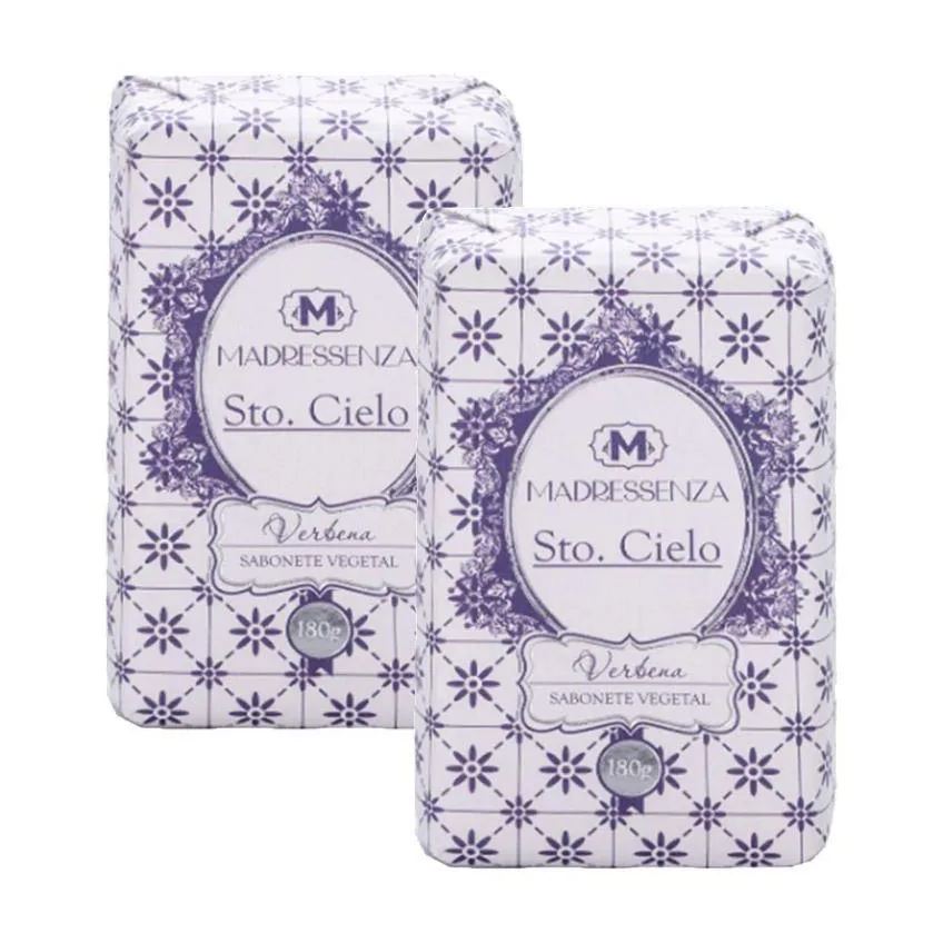 Kit 2 Sabonetes em Barra Verbena Madressenza 180g