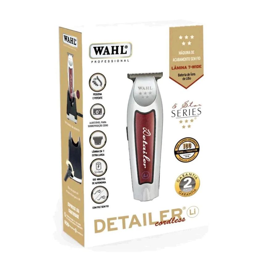 Wahl 5 Star Series Detailer Cordless Li Máquina de Acabamento Bivolt