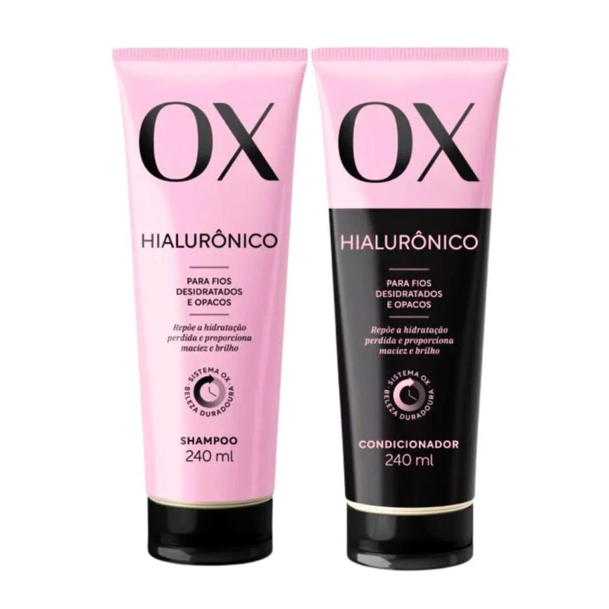 Shampoo + Condicionador Ox Hialurônico 240ml