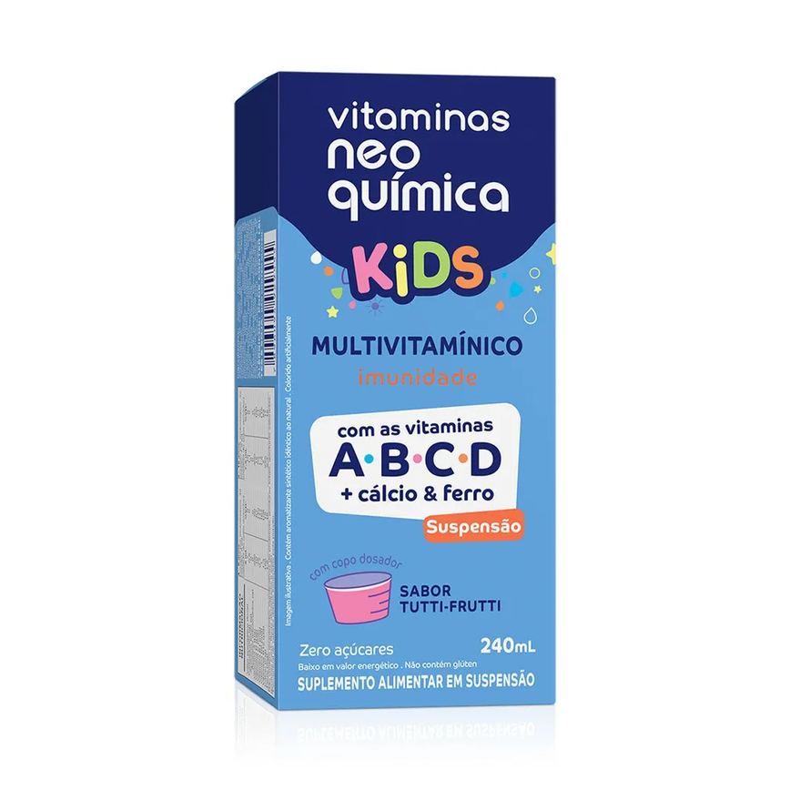Multivitamínico Neo Química Vitaminas Kids Gotas 240ml
