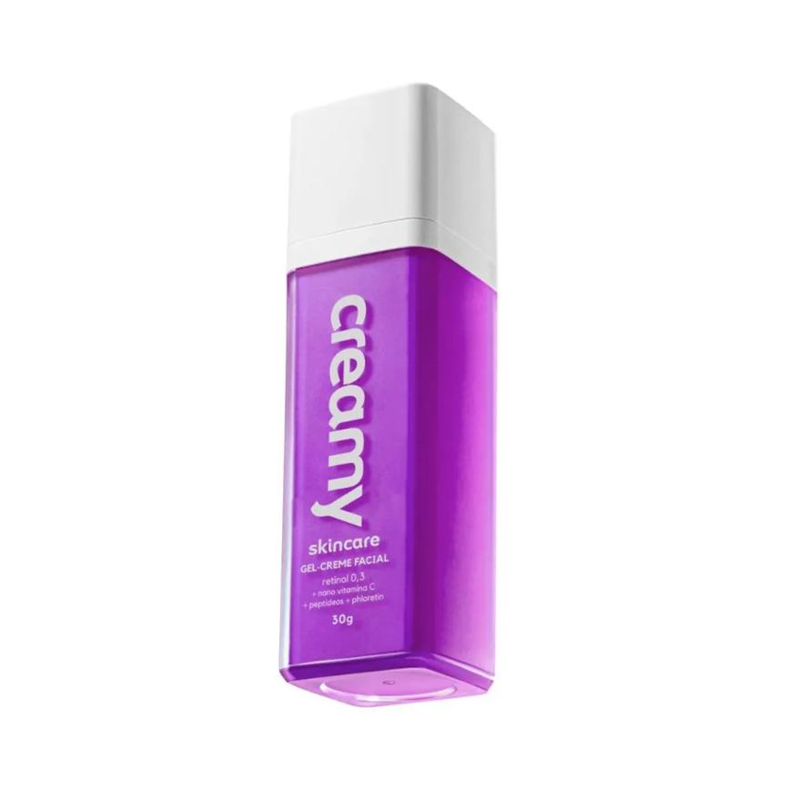 Gel-creme Retinol 0,3 Creamy Skincare Antirrugas Concentrado 30g