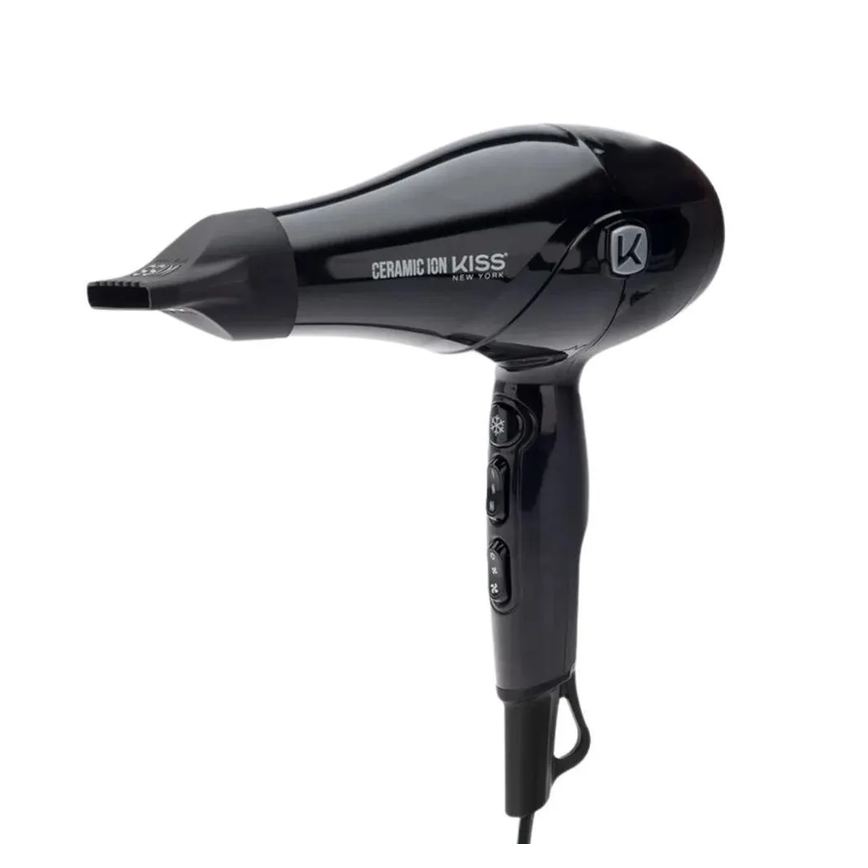 Secador Kiss New York Ceramic Ion 1900w 127v Bdp5br