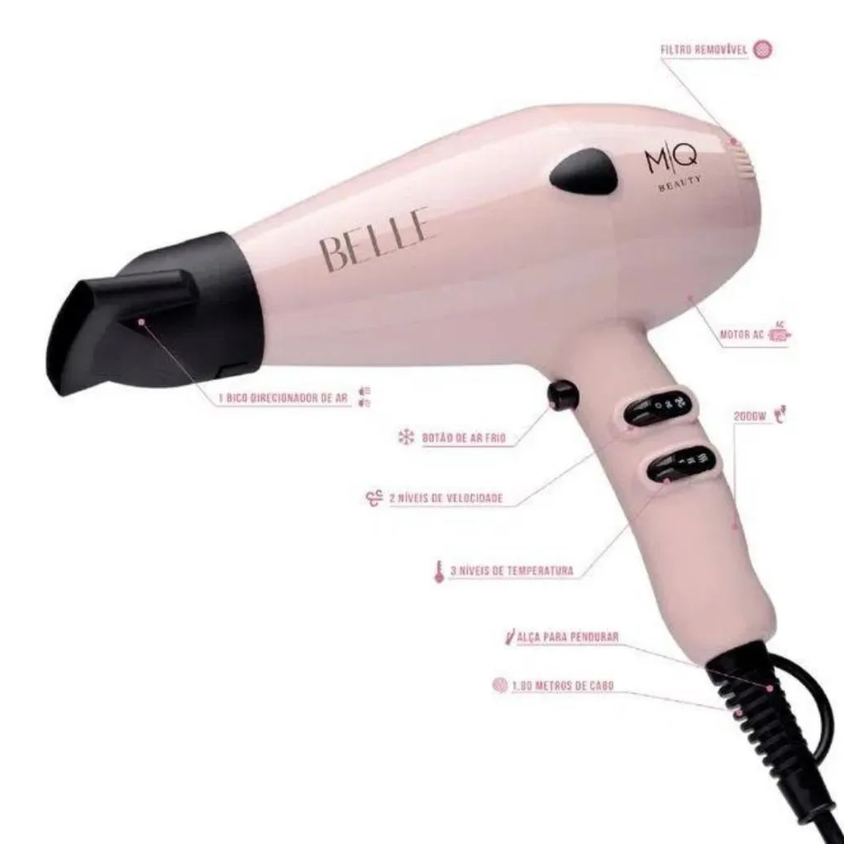 Secador Mq Beauty Belle 2000w 220v