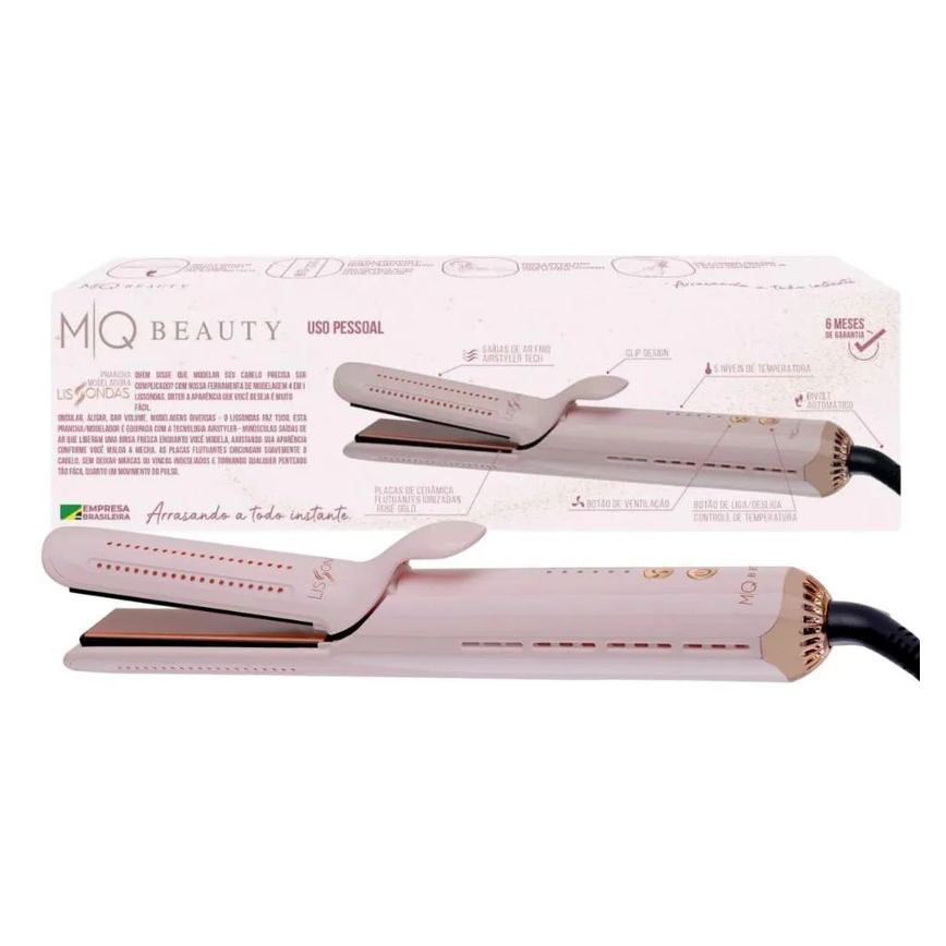 Prancha Modeladora Mq Beauty Lissondas Airstyler Tech Bivolt
