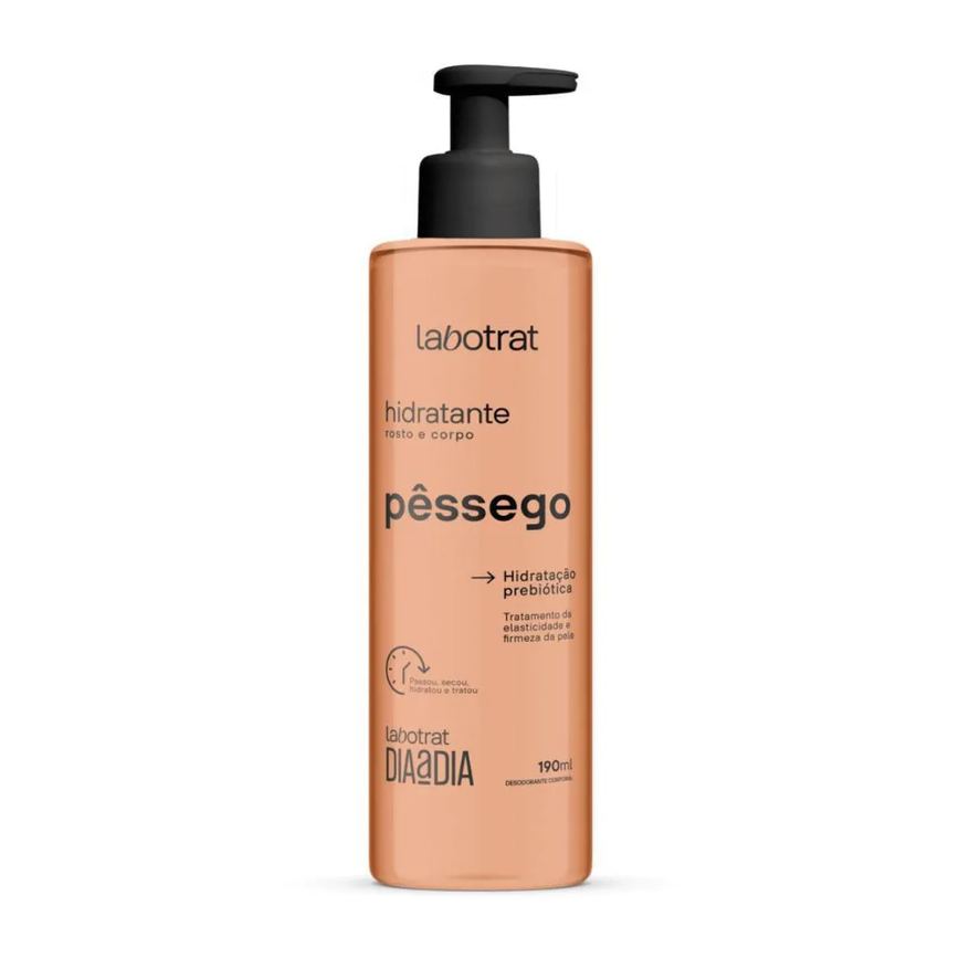 Hidratante Rosto e Corpo Labotrat Pêssego 190ml