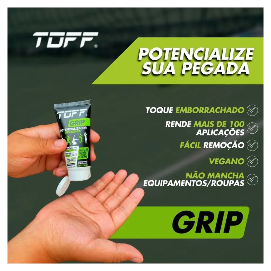 Toff Grip Gel - Potencializador De Pegada Para Mãos Esportes