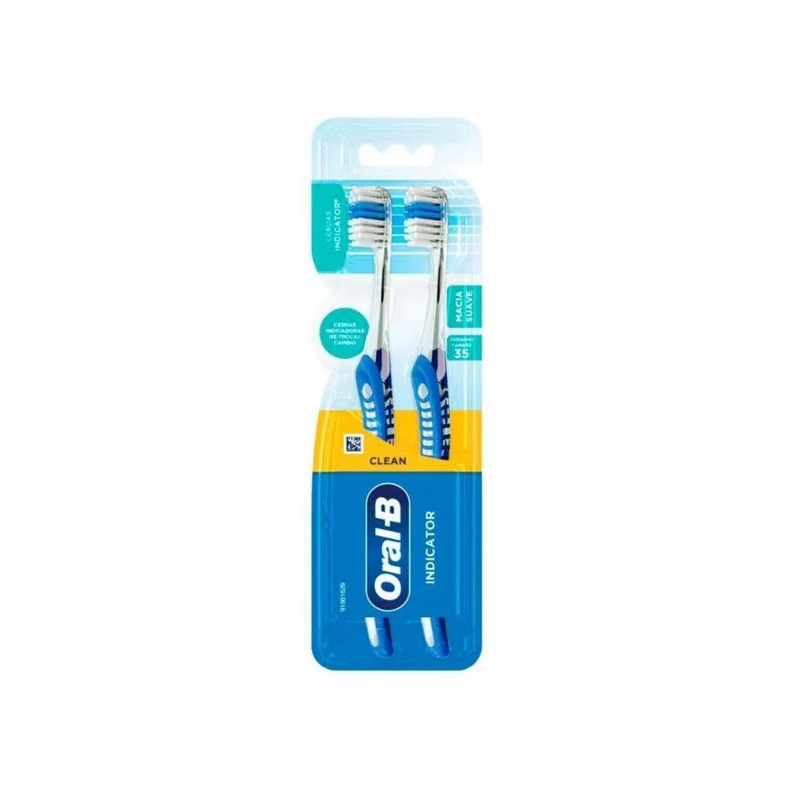 Escova Dental Oral B Indicator Plus 35 Lv2 Pg1