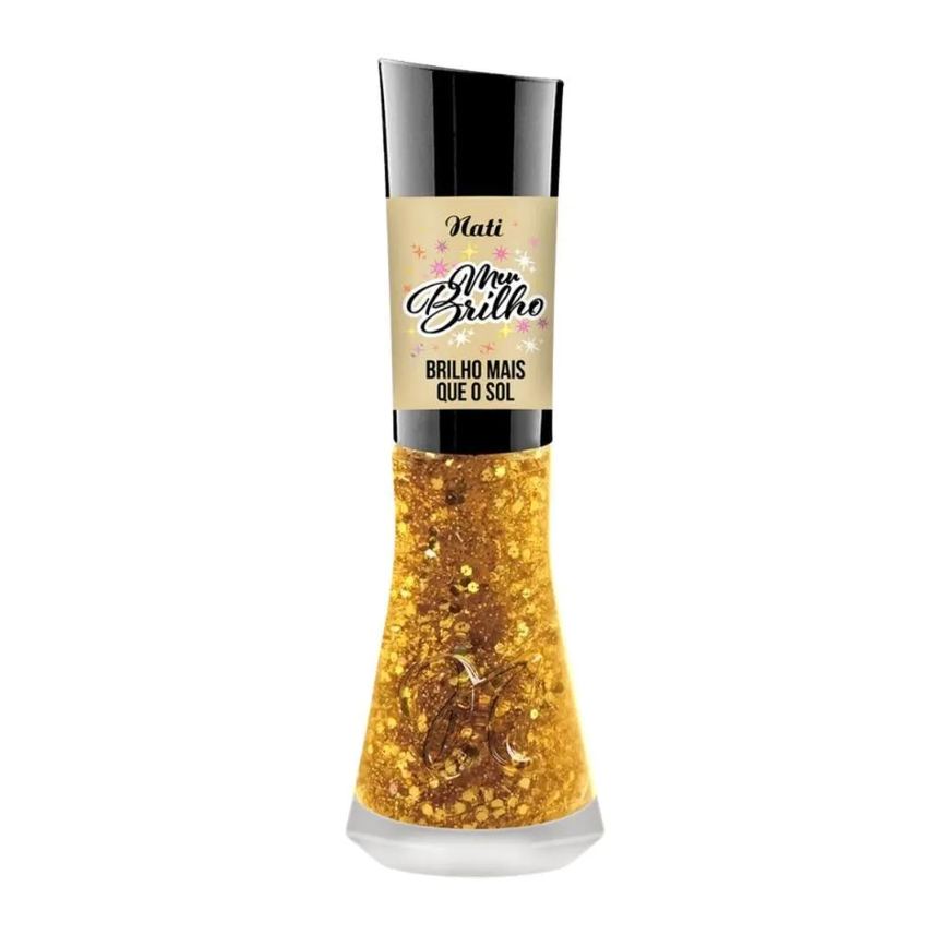 Esmalte Meu Brilho Nati Brilho Mais Que O Sol 8ml