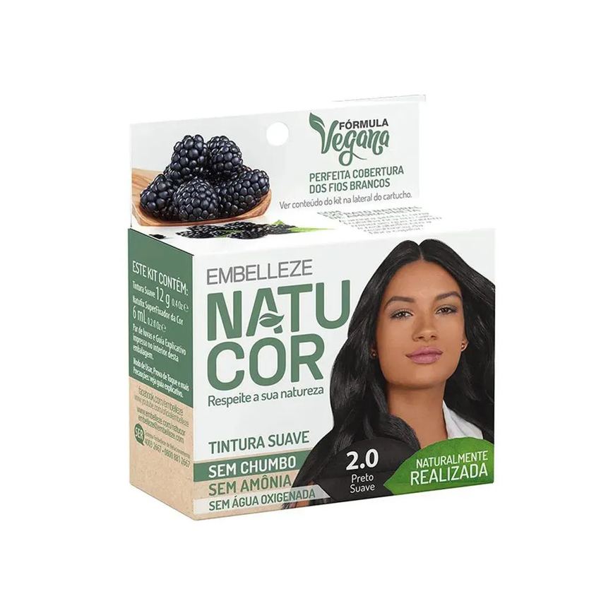 Tonalizante Natucor 2.0 Amora Preta