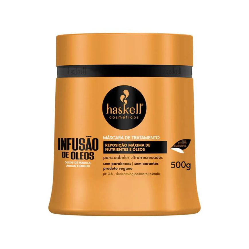 Máscara de Tratamento Haskell Infusão de Óleos 500g