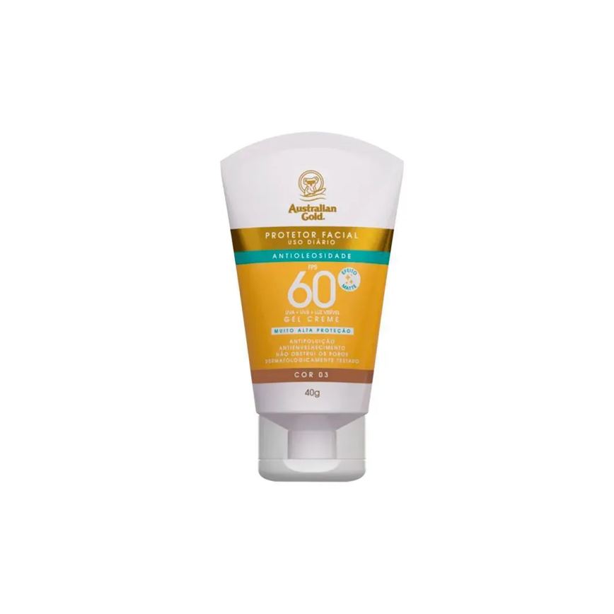 Australian Gold Protetor Solar Facial Matte Fps60 Cor 03 40g