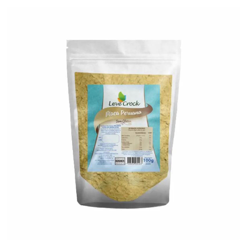 Kit 2X: Maca Peruana Sem Glúten Leve Crock 100G