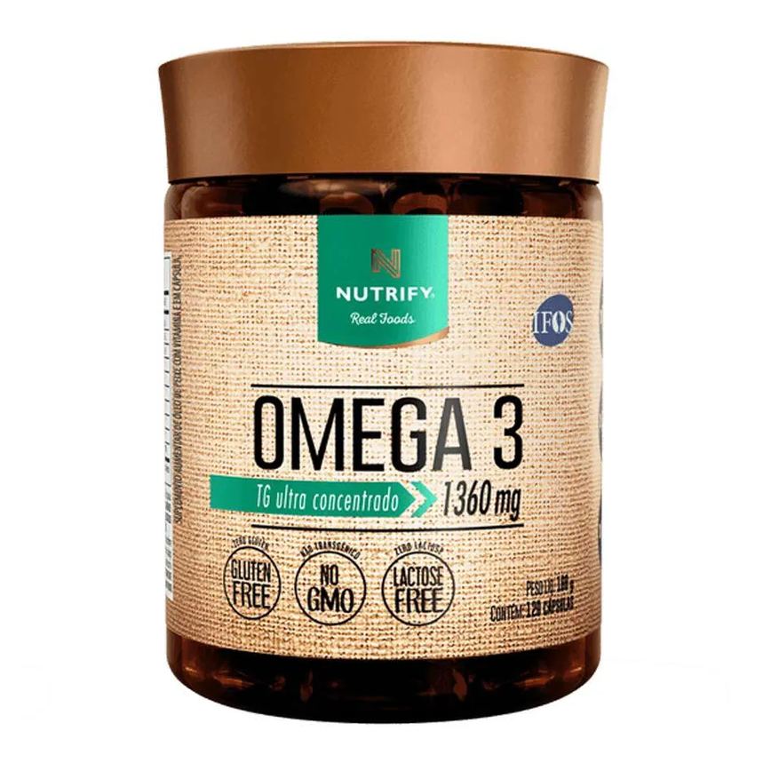 Omega 3 Tg Ultra Concentrado 1360mg 120 Capsulas Nutrify