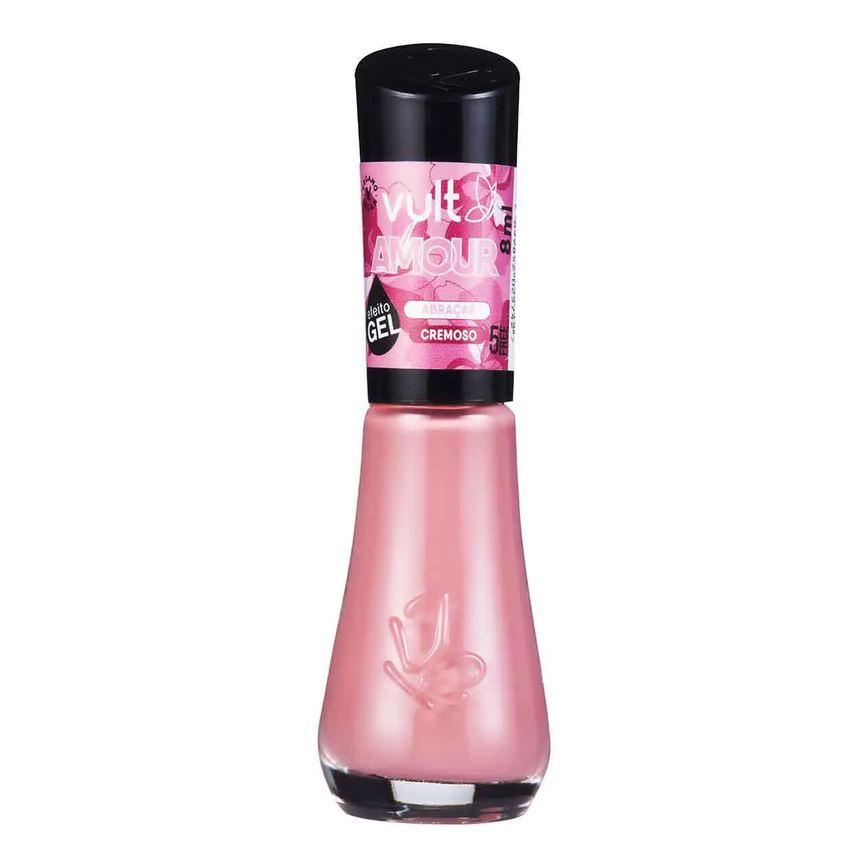 Esmalte Cremoso Vult 5 Free Amour Efeito Gel 8ml - Abraçar
