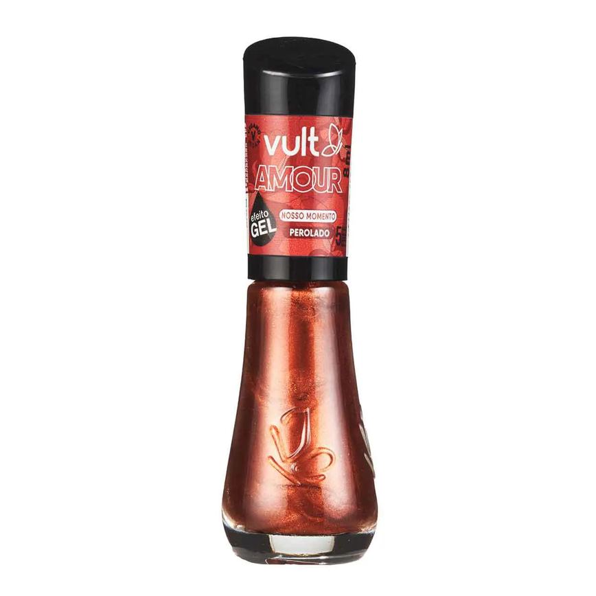 Esmalte Perolado Vult 5 Free Amour Efeito Gel 8ml - Nosso Momento