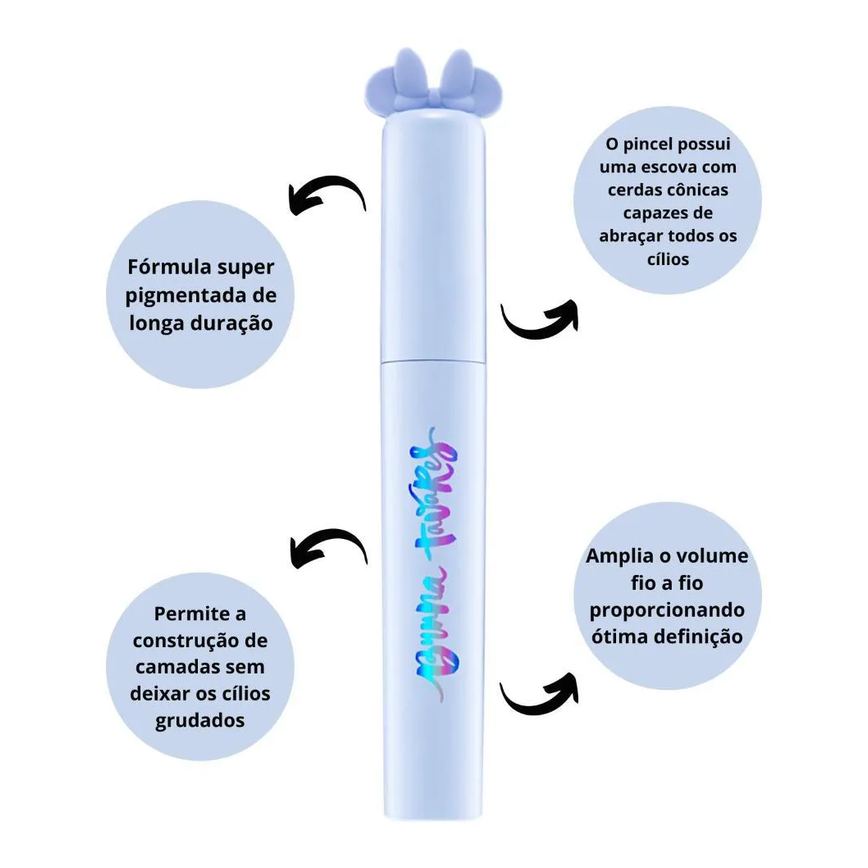 Máscara para Cílios Bruna Tavares Disney 100 Dream Lashes 7g