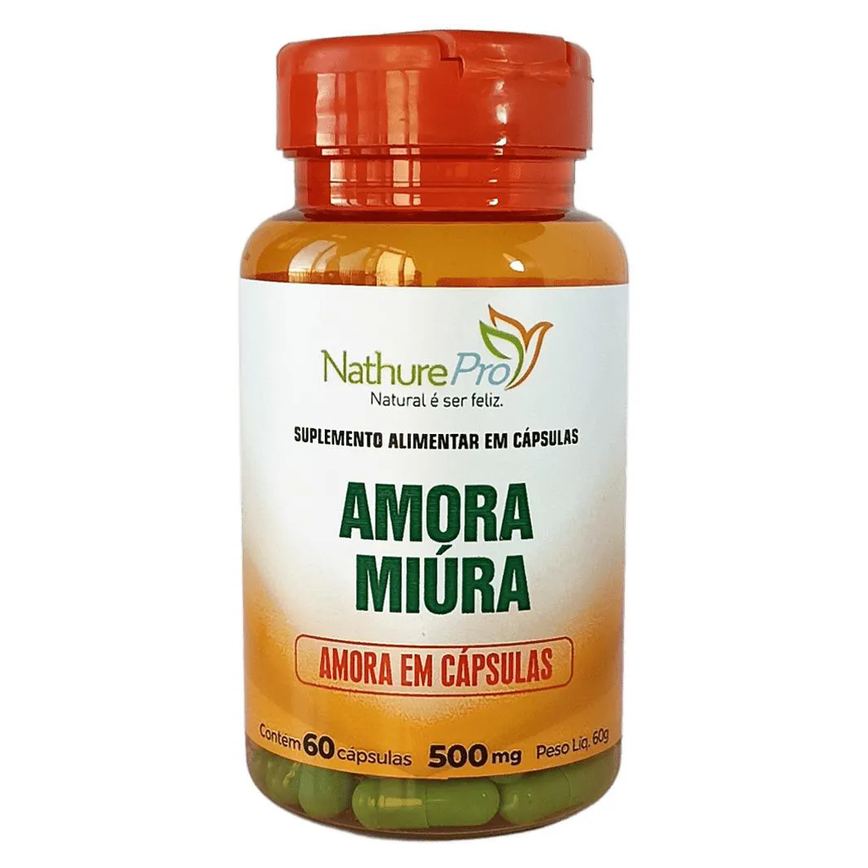 AMORA MIURA + VITAMINA A + VITAMINA E 500MG 60 CáPSULAS