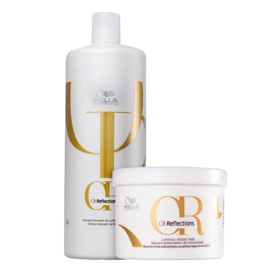 Kit Wella Professionals Oil Reflections Duo Salão (2 Produtos)