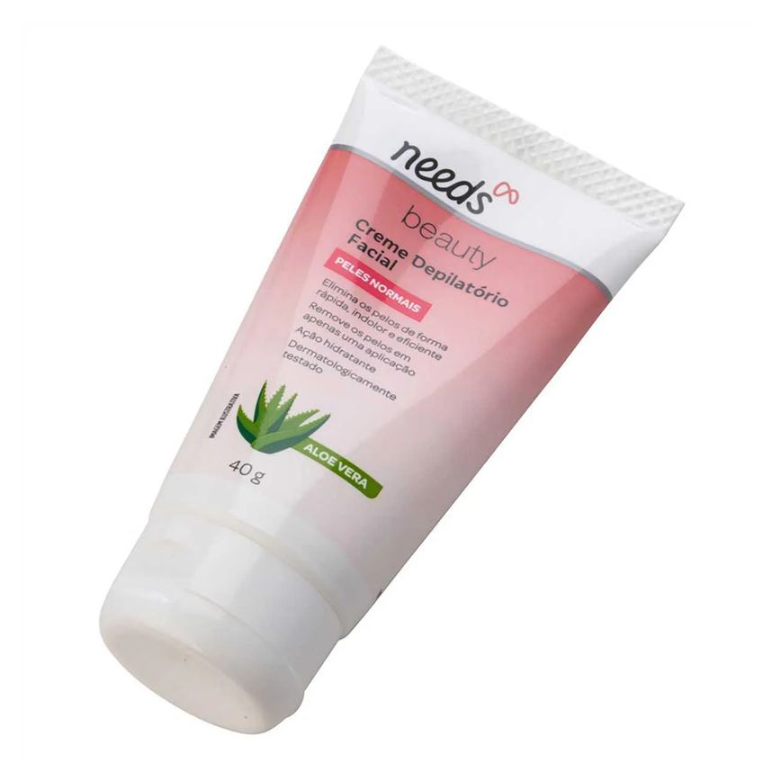 Creme Depilatório Facial Needs Beauty Pele Normal 40g